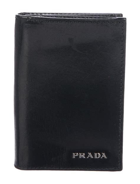 card holder men prada|Prada card case men's.